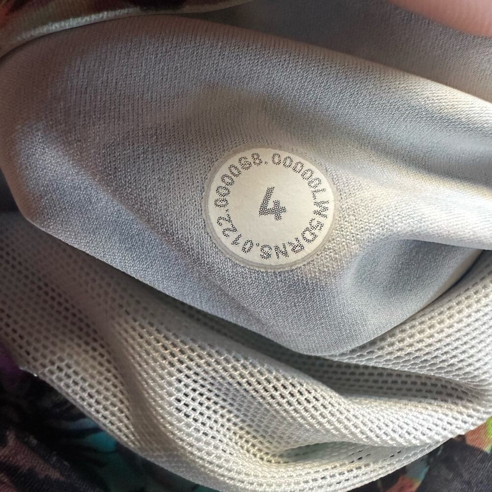 Lululemon Base‎ Pace High-Rise Leggings 25" Stencil Blossom Red Multi Size 4 - Picture 6 of 10